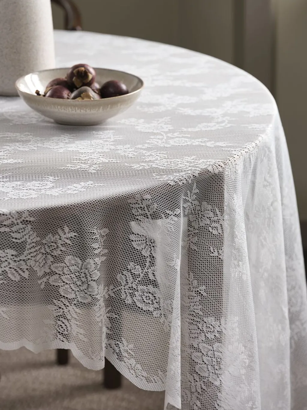 Manteles>JYSK CIKORIAMantel CIKORIA 140x240 blanco