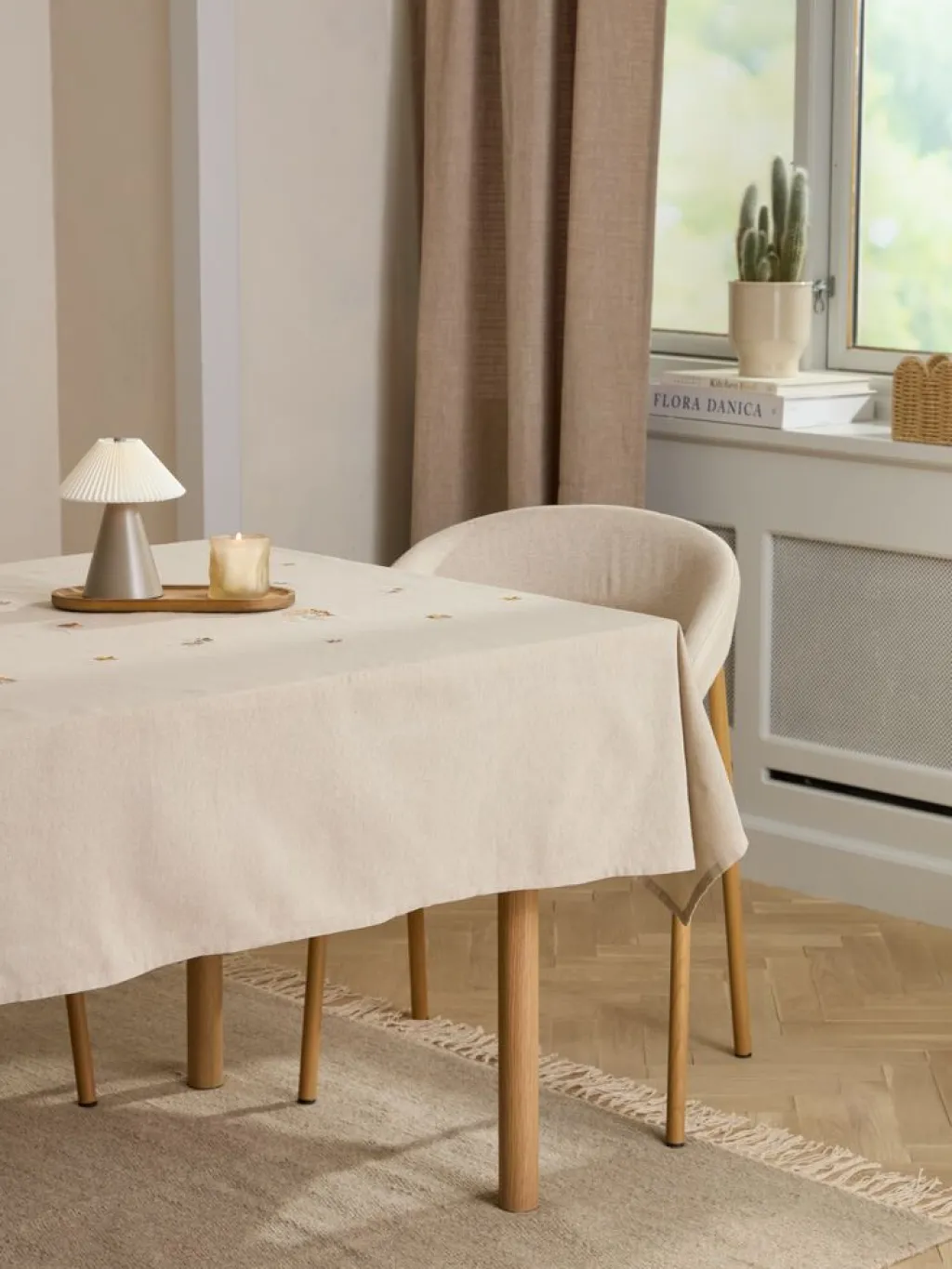 Manteles>JYSK DAGFIOLMantel DAGFIOL 140x240 gris