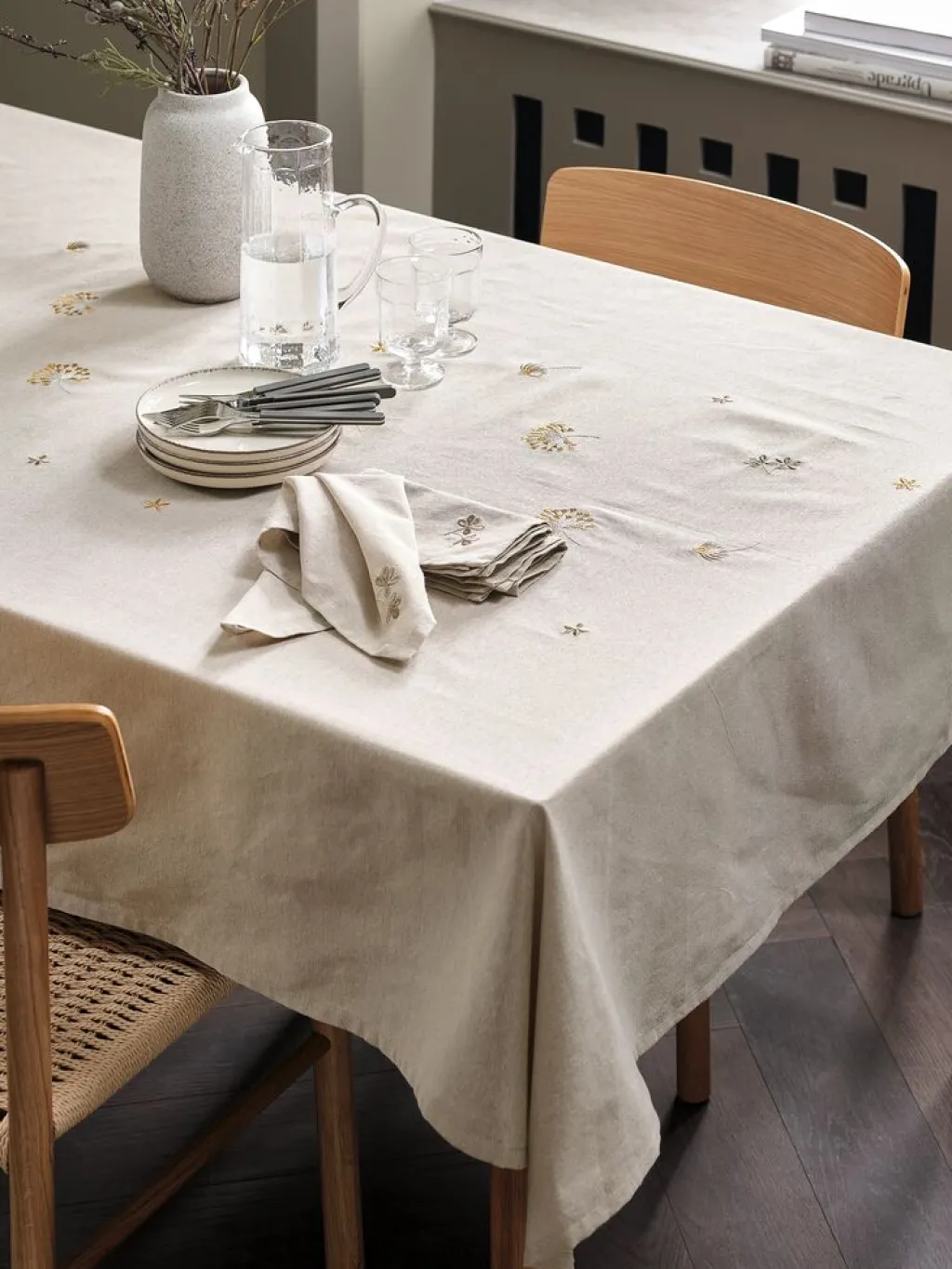 Servilletas De Tela>JYSK DAGFIOLServilleta de tela DAGFIOL 40x40 gris 2 unidades