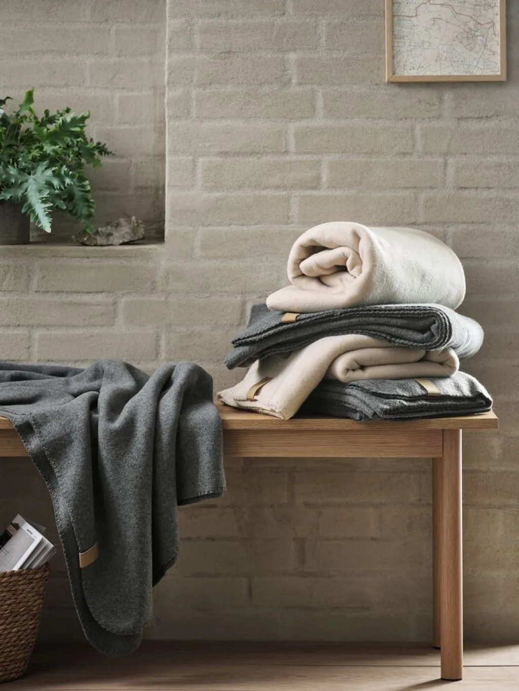 Mantas>JYSK DAGLILJEManta de forro DAGLILJE 130x170 gris oscuro Gris melange oscuro