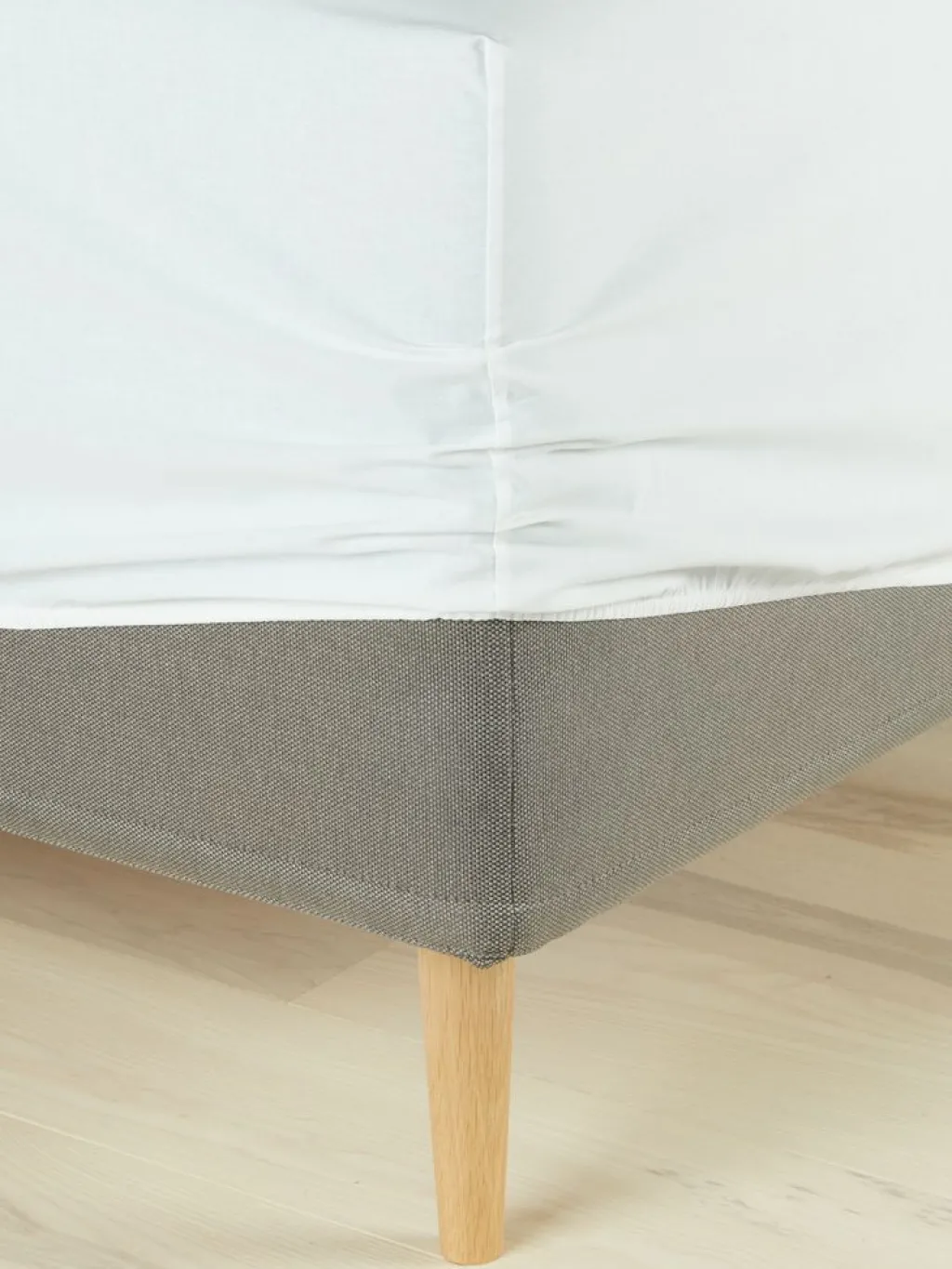 Sábanas Para Colchones|Sábanas Para Toppers>JYSK DAGNYPLUSSábana bajera ajustable DAGNY 90x200x35 Blanco