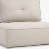 Sillones>JYSK DAGSTRUPPuf DAGSTRUP con respaldo tela beis