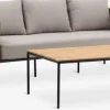 Conjuntos Mesa Y Sillas De Jardín|Muebles De Jardín>JYSK DAMFENNERConjunto muebles jardín DAMFENNER 5 plazas natural