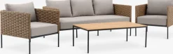 Conjuntos Mesa Y Sillas De Jardín|Muebles De Jardín>JYSK DAMFENNERConjunto muebles jardín DAMFENNER 5 plazas natural