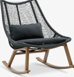 Sillas De Jardín|Muebles De Jardín>JUTLANDIA DANNEMAREMecedora DANNEMARE gris
