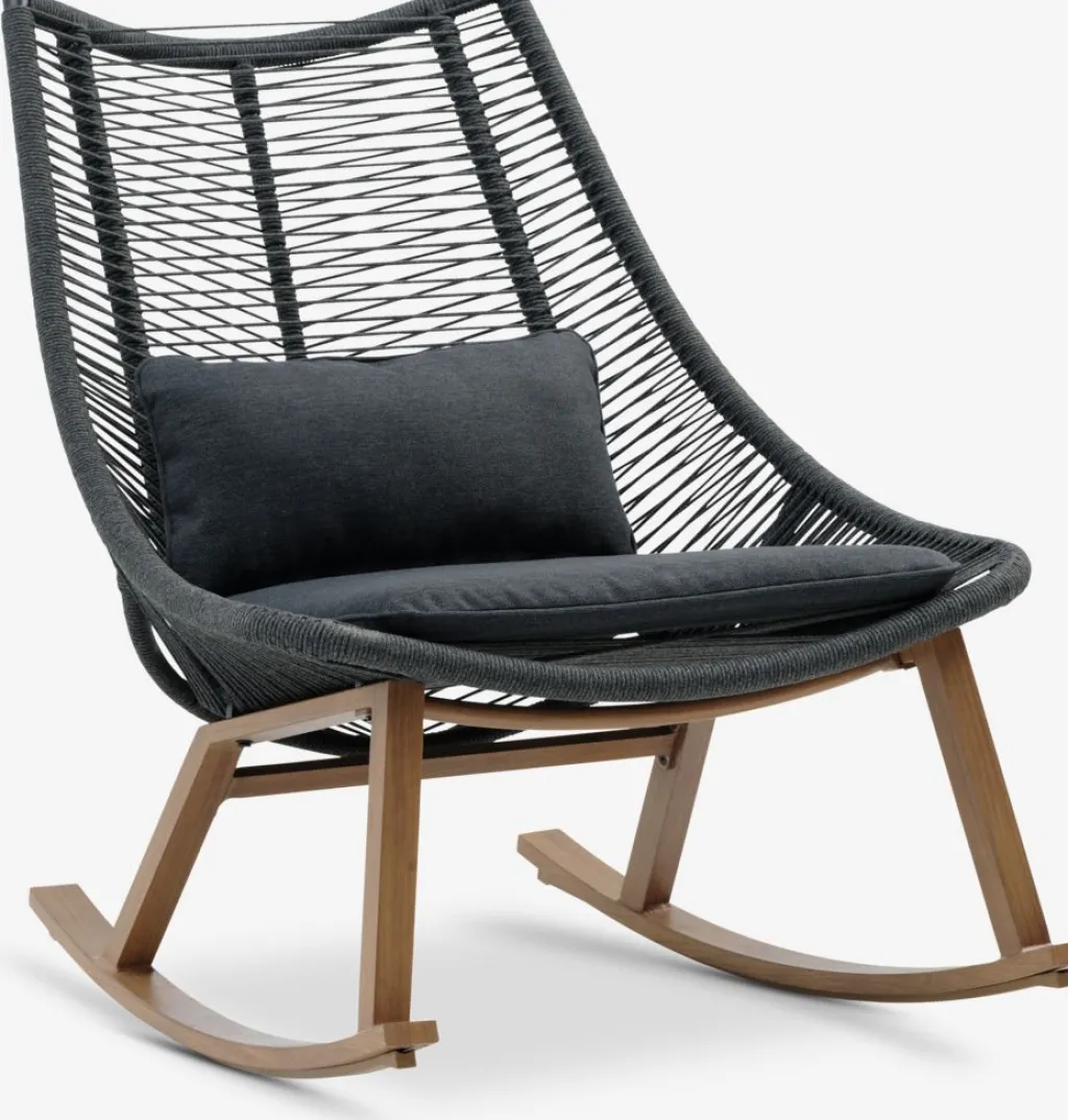 Sillas De Jardín|Muebles De Jardín>JUTLANDIA DANNEMAREMecedora DANNEMARE gris