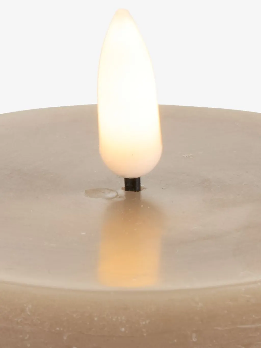 Velas LED>JYSK DANTEVela pilar LED DANTE Ø8xA10cm arena