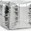 Pufs|Pufs>JYSK DAVINDEPuf DAVINDE 40x45 plateado