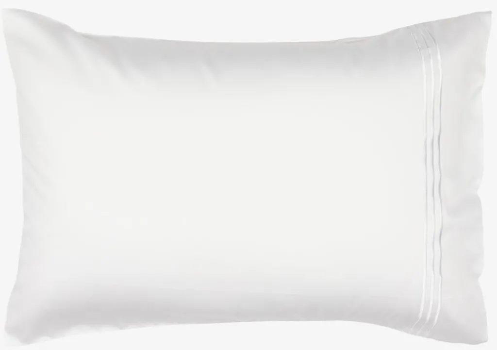 Fundas De Almohada>KRONBORG EAGOLDFunda de almohada de satén EA 50x70/75 Blanco