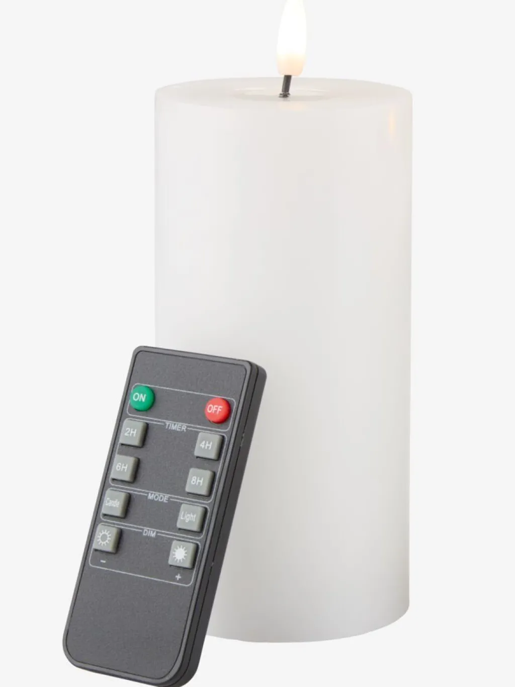 Velas LED>JYSK EIDEVela pilar LED EIDE 3 unidades con mando