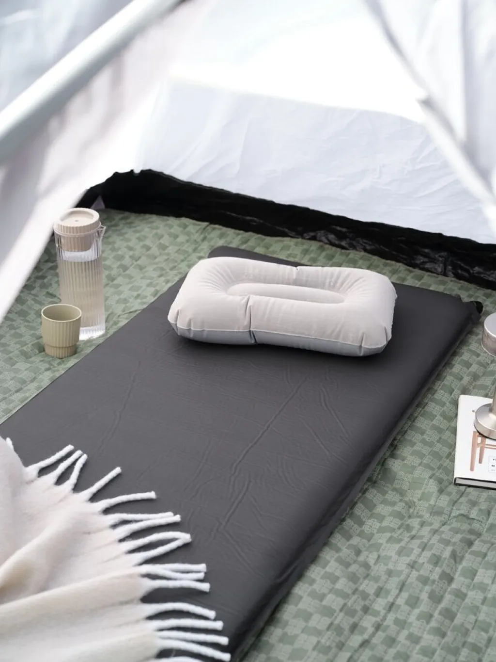 Colchonetas Y Esterillas>JYSK EIDSKOGEsterilla autohinchable EIDSKOG A5 gris