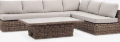 Conjuntos Mesa Y Sillas De Jardín|Muebles De Jardín>JUTLANDIA EJERConjunto muebles jardín EJER 6 plazas secado rápido