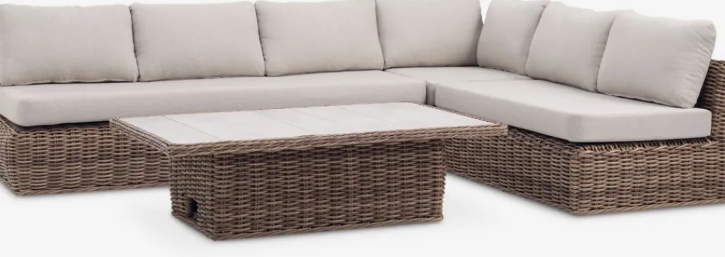 Conjuntos Mesa Y Sillas De Jardín|Muebles De Jardín>JUTLANDIA EJERConjunto muebles jardín EJER 6 plazas secado rápido