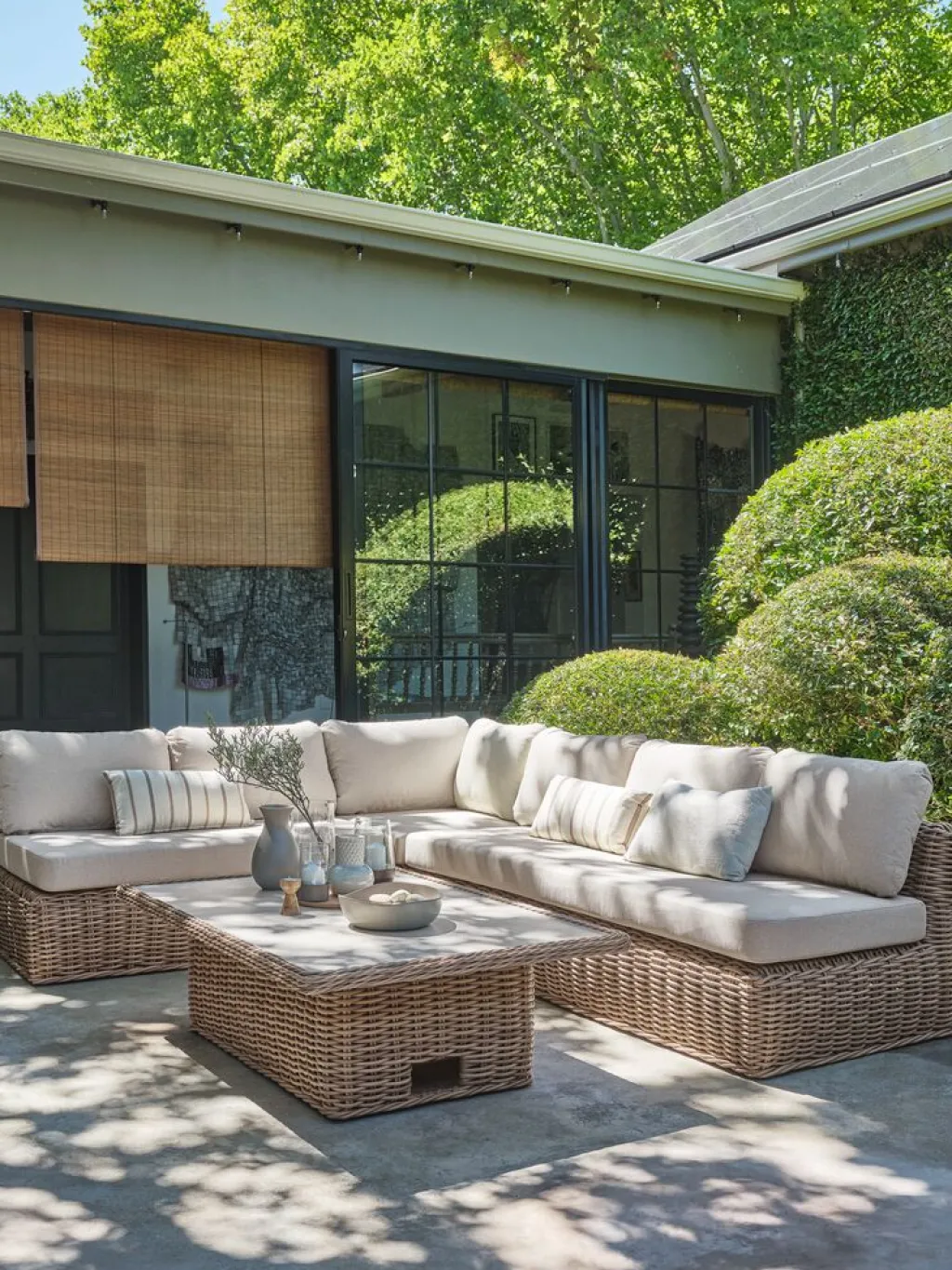 Conjuntos Mesa Y Sillas De Jardín|Muebles De Jardín>JUTLANDIA EJERConjunto muebles jardín EJER 6 plazas secado rápido