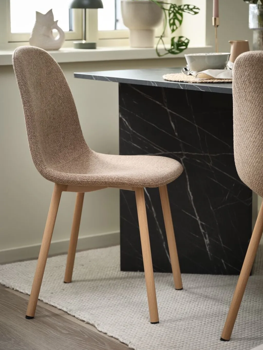 Sillas De Comedor>JYSK EJSTRUPSilla de comedor EJSTRUP /color roble natural Arena oscuro