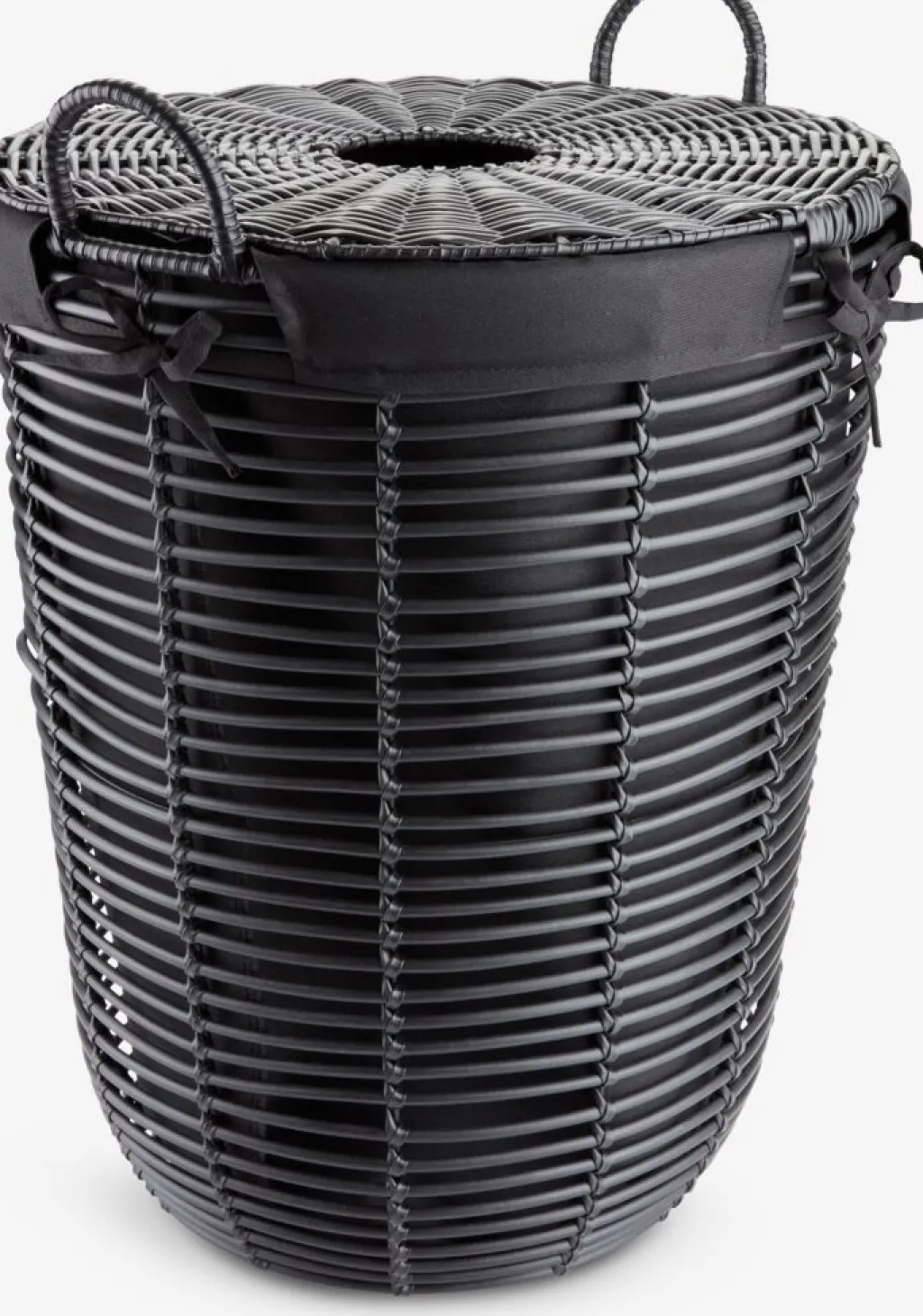 Cestos Para La Ropa|Cestos Para La Ropa>JYSK ELIFCesta para ropa ELIF Ø40xA56cm negro con tapa