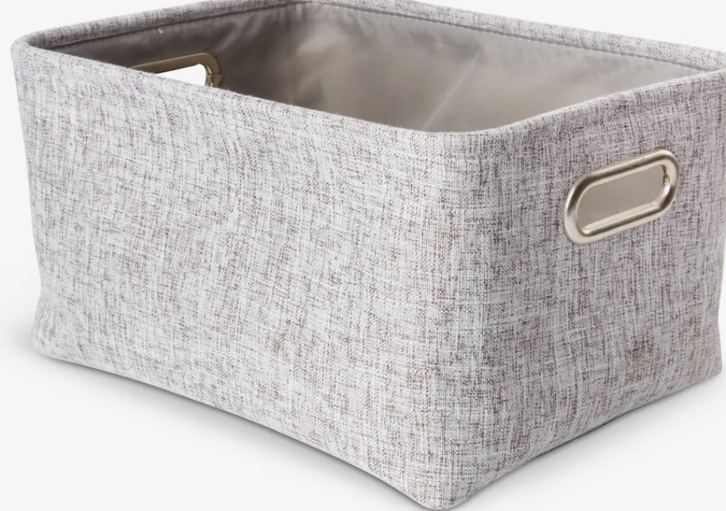 Todas Las Cestas|Cestas Y Cajas>JYSK ELISCesta ELIS A26xL36xA20cm gris