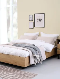 Estructuras De Cama|90 X 190 Cm>JYSK ELLINGEEstructura cama ELLINGE 135x190 almacenaje roble cálido