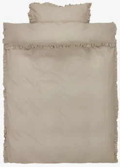 Juegos De Funda Nórdica>KRONBORG ELMAGOLDJuego funda nórdica algodón lavado ELMA 155x220 Arena