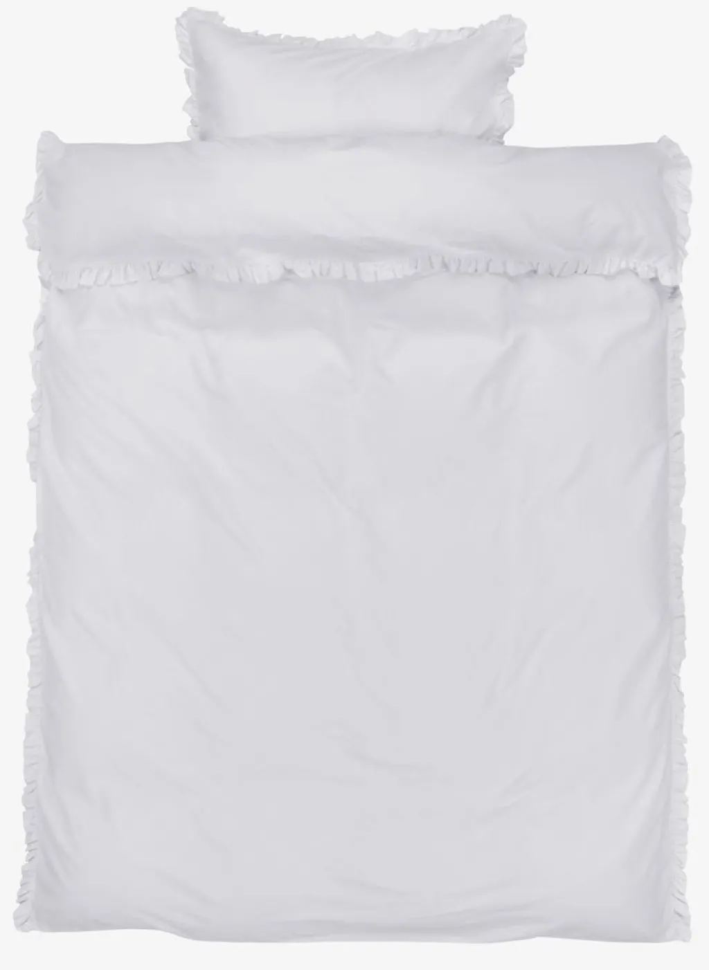 Juegos De Funda Nórdica>KRONBORG ELMAGOLDJuego funda nórdica algodón lavado ELMA 155x220 Blanco