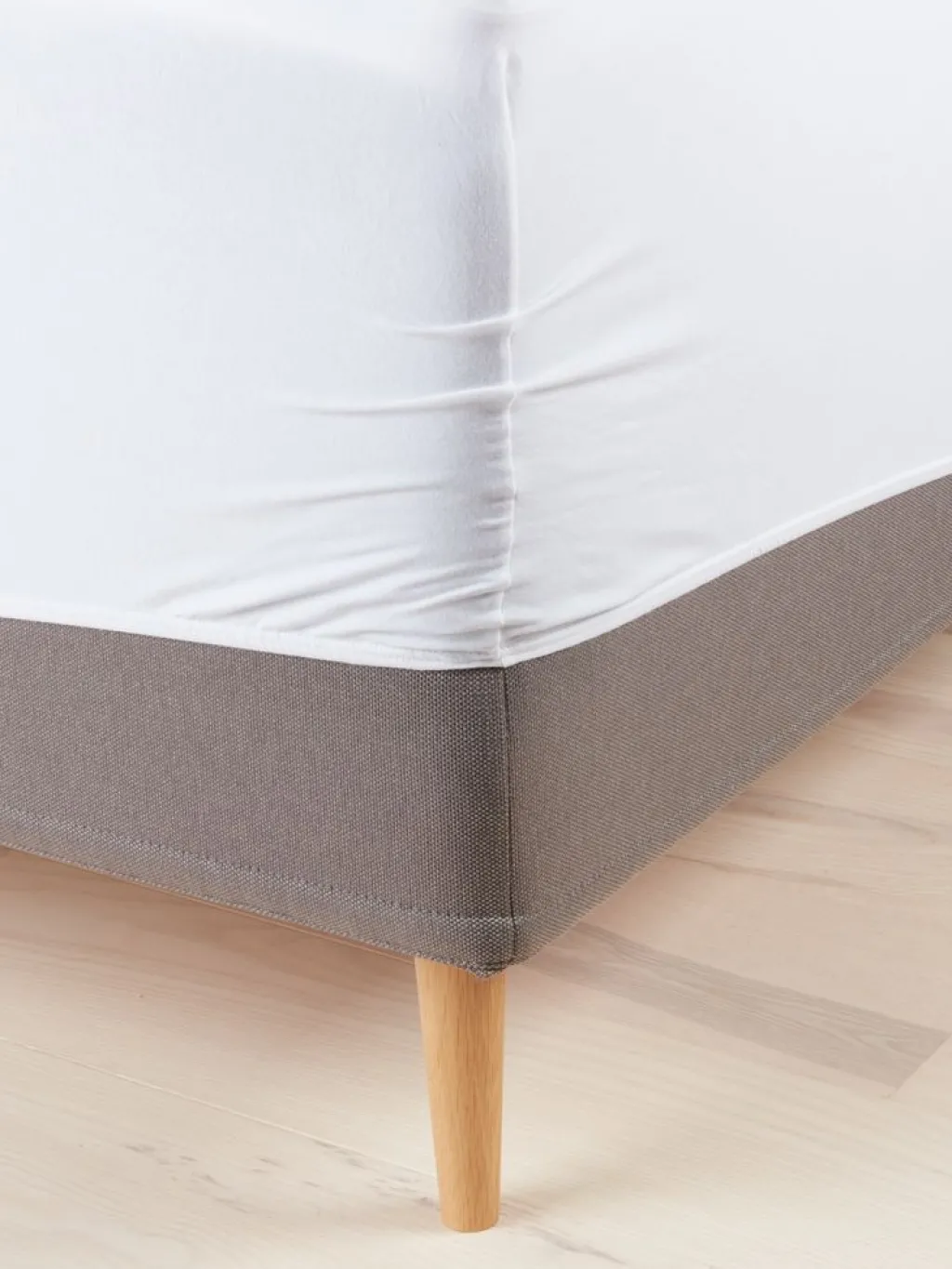 Sábanas Para Colchones|Sábanas Para Toppers>KRONBORG ELSEGOLDSábana bajera ajustable jersey ELSE 90x200x30 Blanco