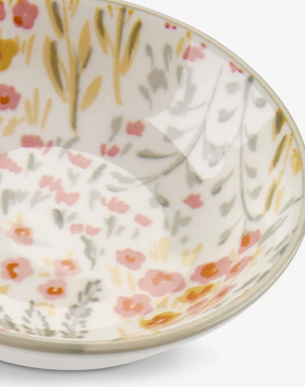 Platos, Boles Y Cubiertos>JYSK EMILBol EMIL Ø10xA3cm con flores