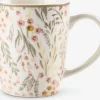 Vasos Y Tazas>JYSK EMILTaza EMIL Ø8xA10cm 35cl con flores