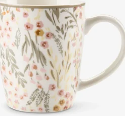 Vasos Y Tazas>JYSK EMILTaza EMIL Ø8xA10cm 35cl con flores