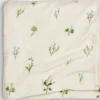 Mantas>JYSK ENGSOLEIManta de forro polar ENGSOLEI 130x170 blanco/verde
