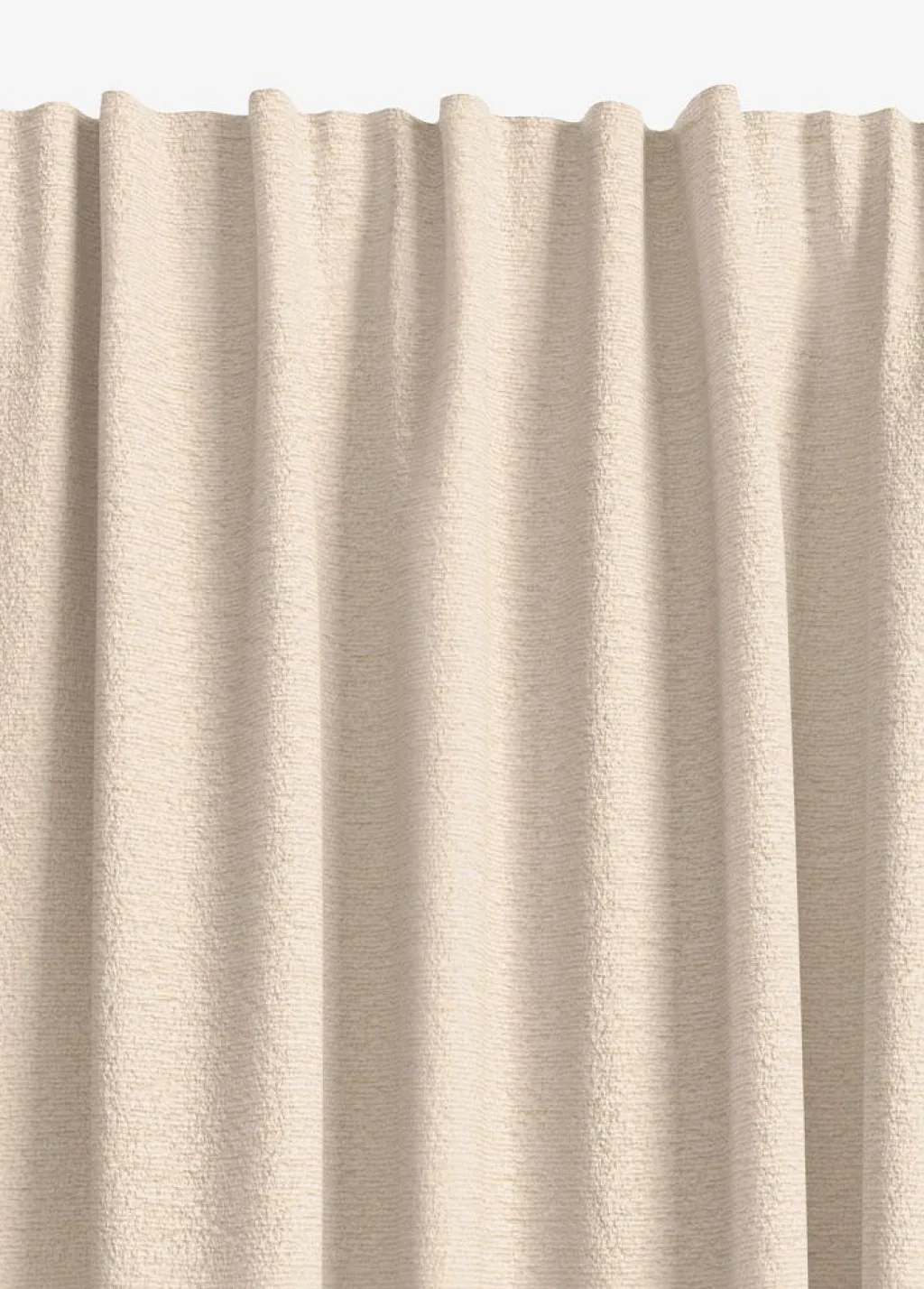 Cortinas Gruesas>JYSK ERKENCortina ERKEN 1x140x245 blanco crudo