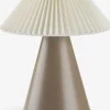Iluminación Decorativa>JYSK ESMUNDLámpara a pilas ESMUND 16xA21cm marrón/blanco temporizador