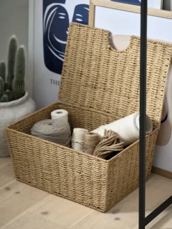 Todas Las Cestas|Cestas Y Cajas>JYSK ESPENCaja ESPEN A40xL27xA19cm con tapa