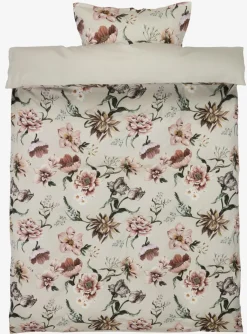 Juegos De Funda Nórdica>KRONBORG ESTHERGOLDJuego funda nórdica satén ESTHER 155x220 natural