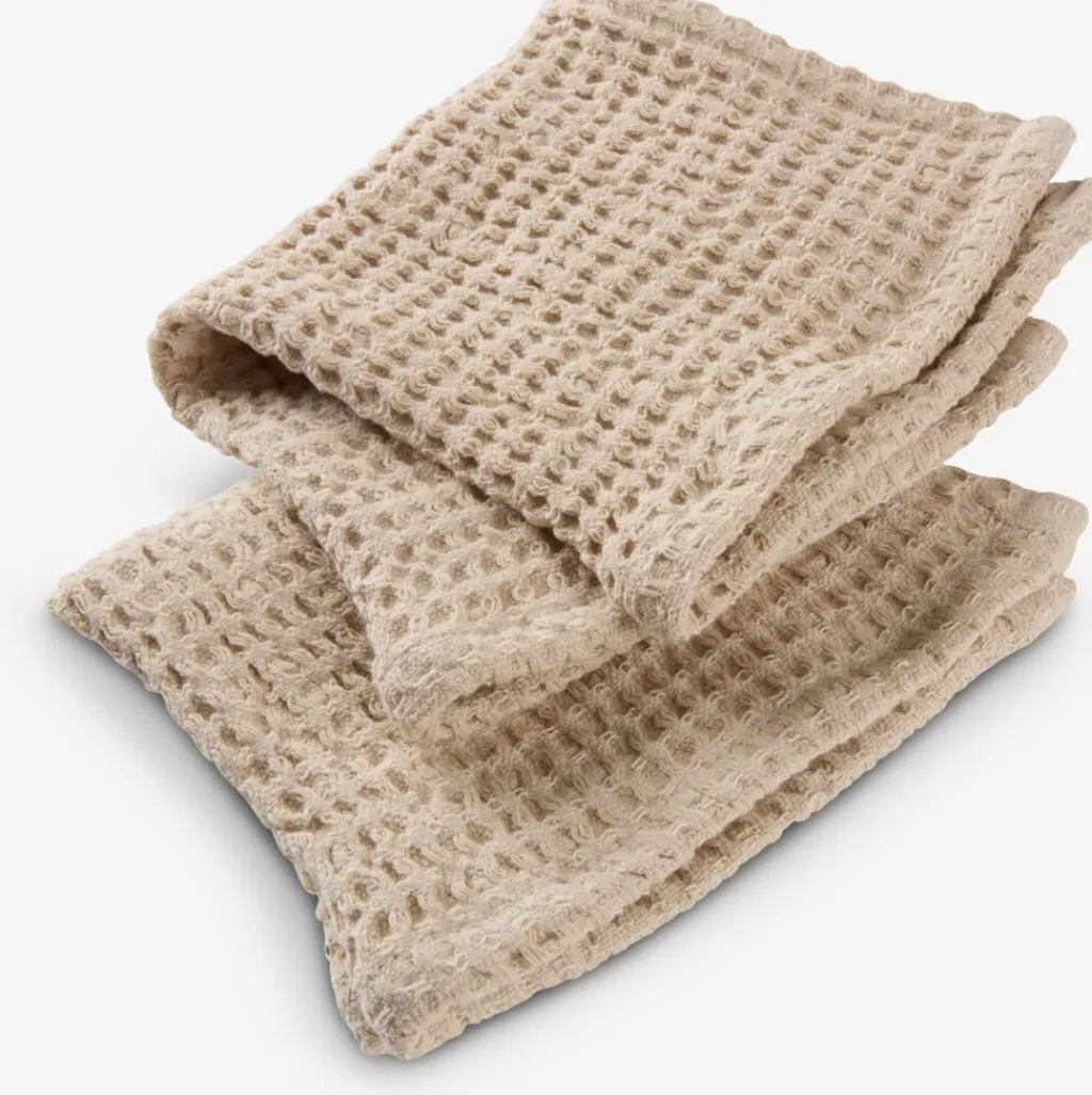 Bayetas Y Estropajos>JYSK EVINBayeta EVIN A28xL28cm 2 unidades beis