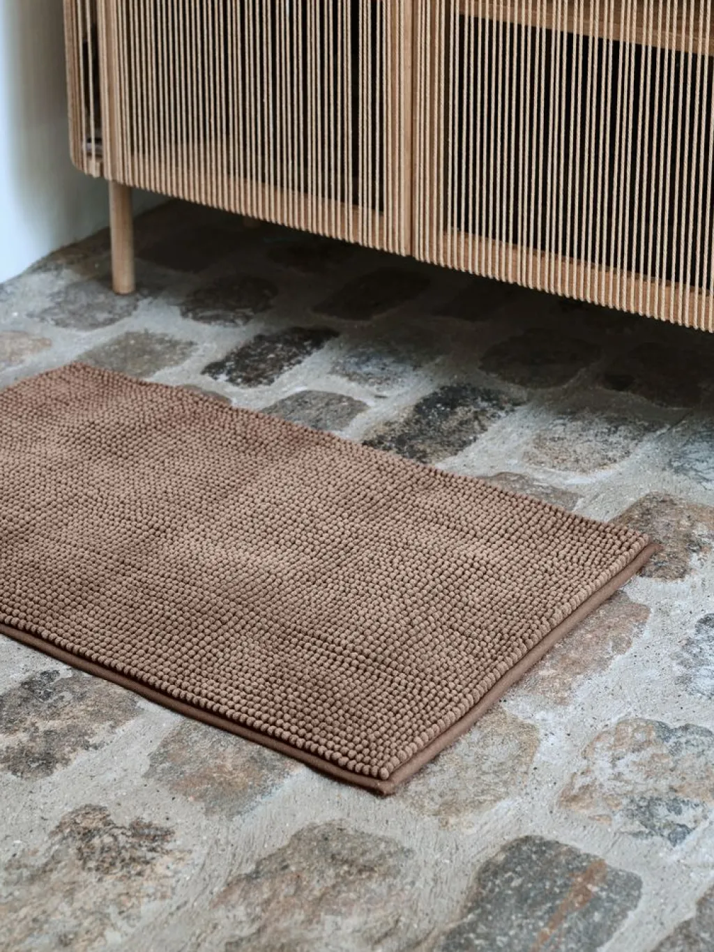Alfombras De Baño>JYSK FAGERSTAPLUSAlfombrilla de baño FAGERSTA 50x80 Arena oscuro