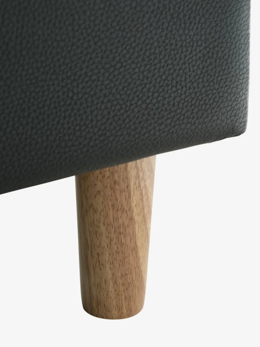 2 Plazas|3 Plazas>JYSK FALSLEVSofá FALSLEV chaise longue polipiel Negro