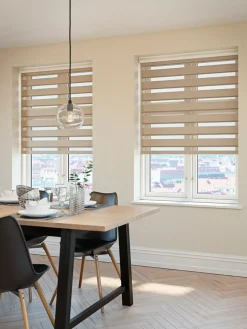 Estores Dobles>JYSK FEMRISEstor doble FEMRIS 45x180cm topo Taupe