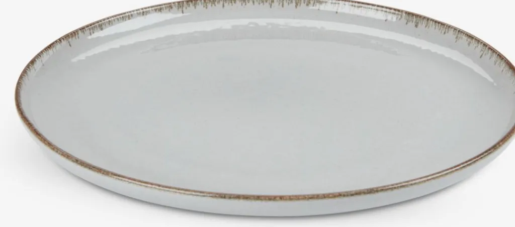 Platos, Boles Y Cubiertos>JYSK FERDUSPlato FERDUS Ø27cm Gris