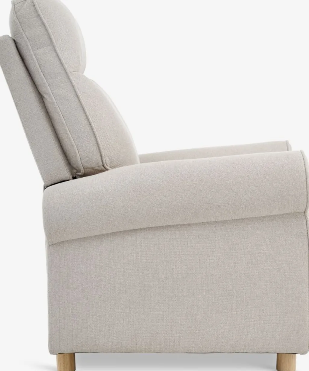 Sillones>JYSK FERRITSLEVSillón reclinable FERRITSLEV tela beis