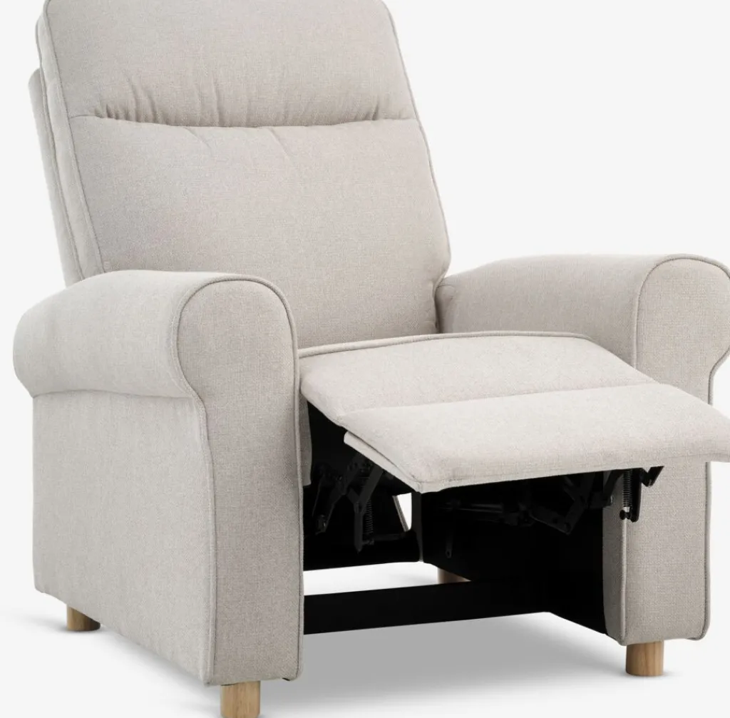 Sillones>JYSK FERRITSLEVSillón reclinable FERRITSLEV tela beis