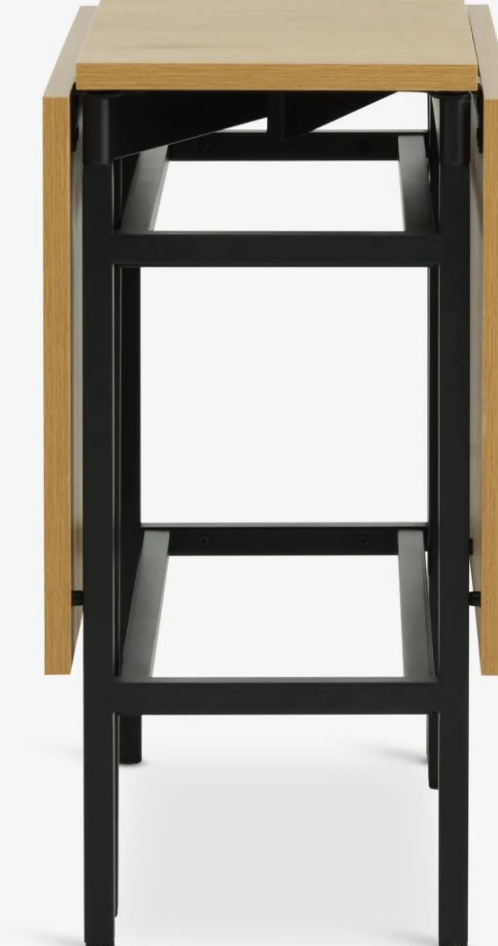 Mesas De Comedor>JYSK FOLDINGBROMesa de comedor FOLDINGBRO 75x38/84/130 color roble cálido