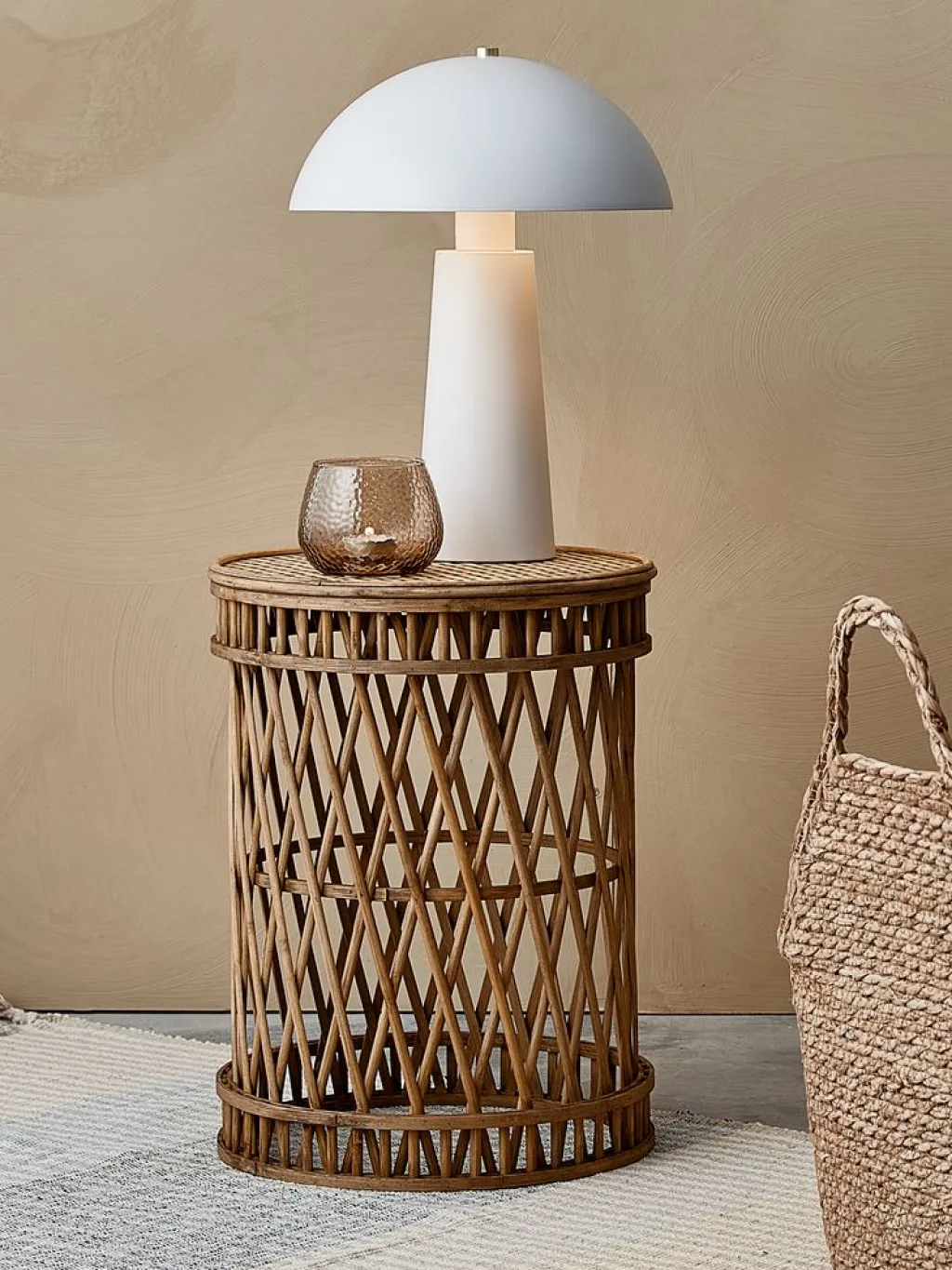 Accesorios Decoracion>JYSK FRIDOLFSoporte FRIDOLF Ø31xA41cm natural