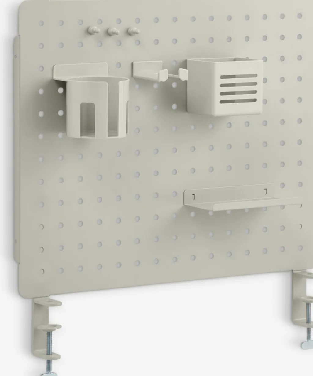 Otros>JYSK FUNDERPanel perforado FUNDER 52x42 con accesorios beis