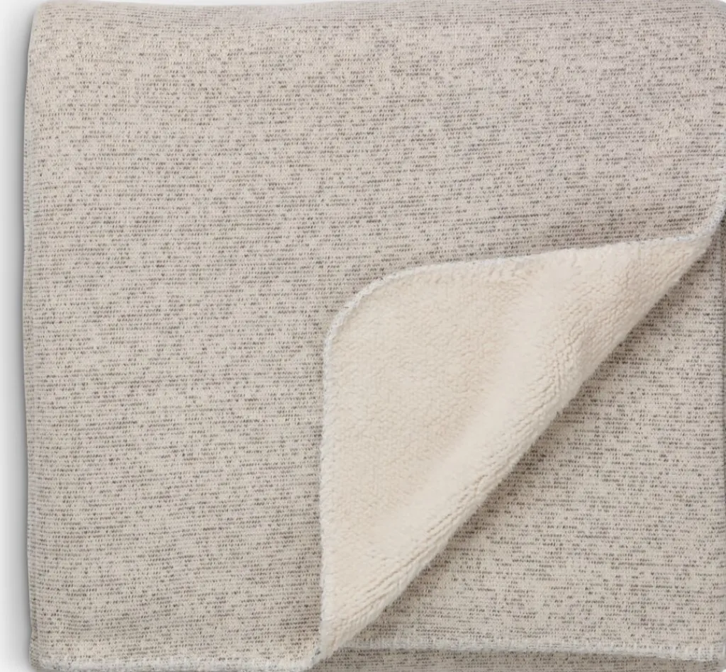 Mantas>JYSK GEDEBLADManta GEDEBLAD 130x180 gris/blanco