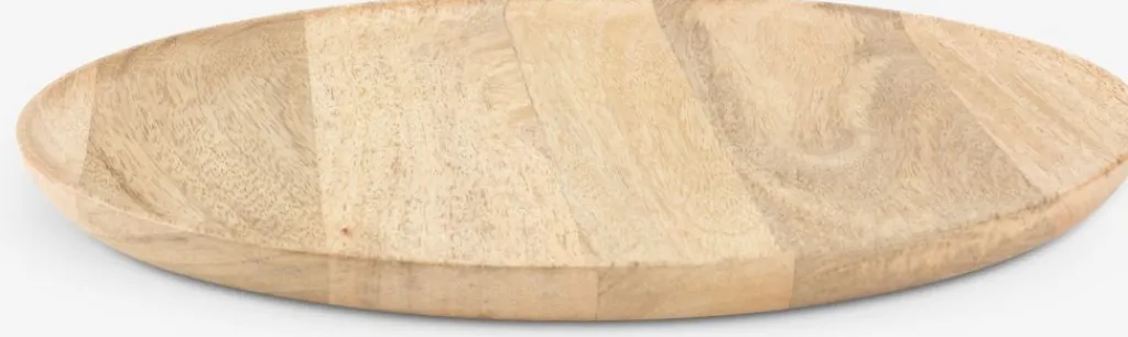 Accesorios Decoracion>JYSK GERNERBandeja decorativa GERNER Ø30cm madera