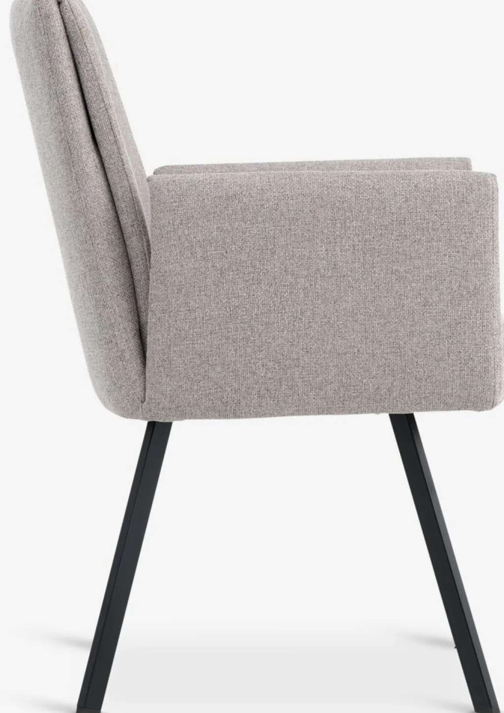 Sillas De Comedor>JYSK GJESINGSilla de comedor GJESING tela beis/negro
