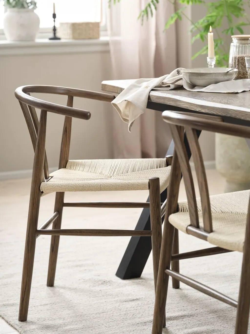 Sillas De Comedor>JYSK GUDERUPSilla de comedor GUDERUP /natural Roble oscuro