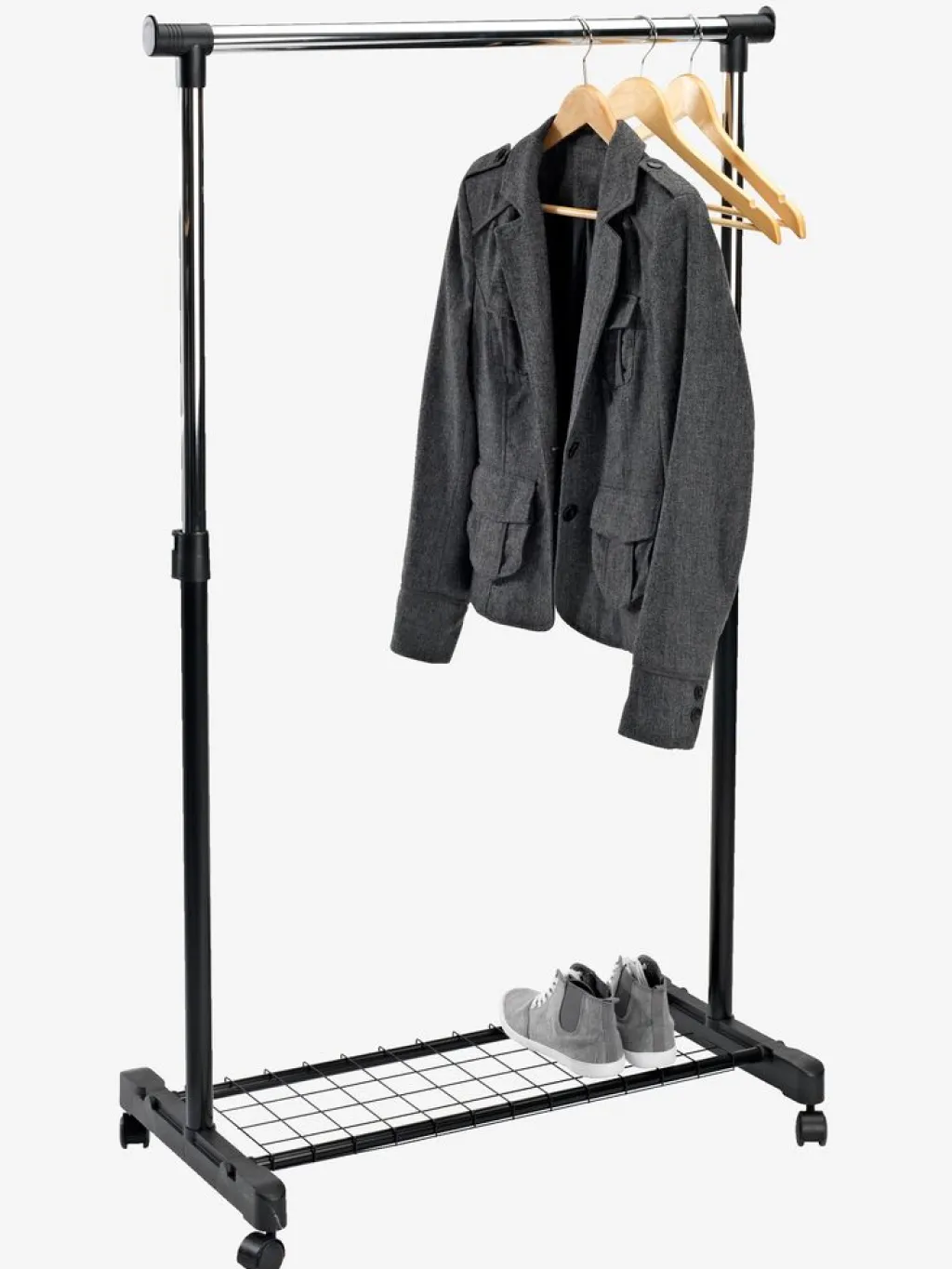 Burros Para Ropa|Burros Para Ropa>JYSK GUDMEBurro para ropa GUDME negro/cromo