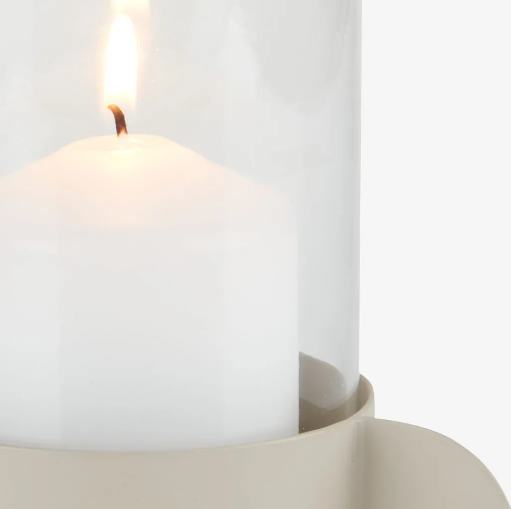 Iluminación Exterior>JYSK GULBUGFarol GULBUG Ø10xA16cm variado