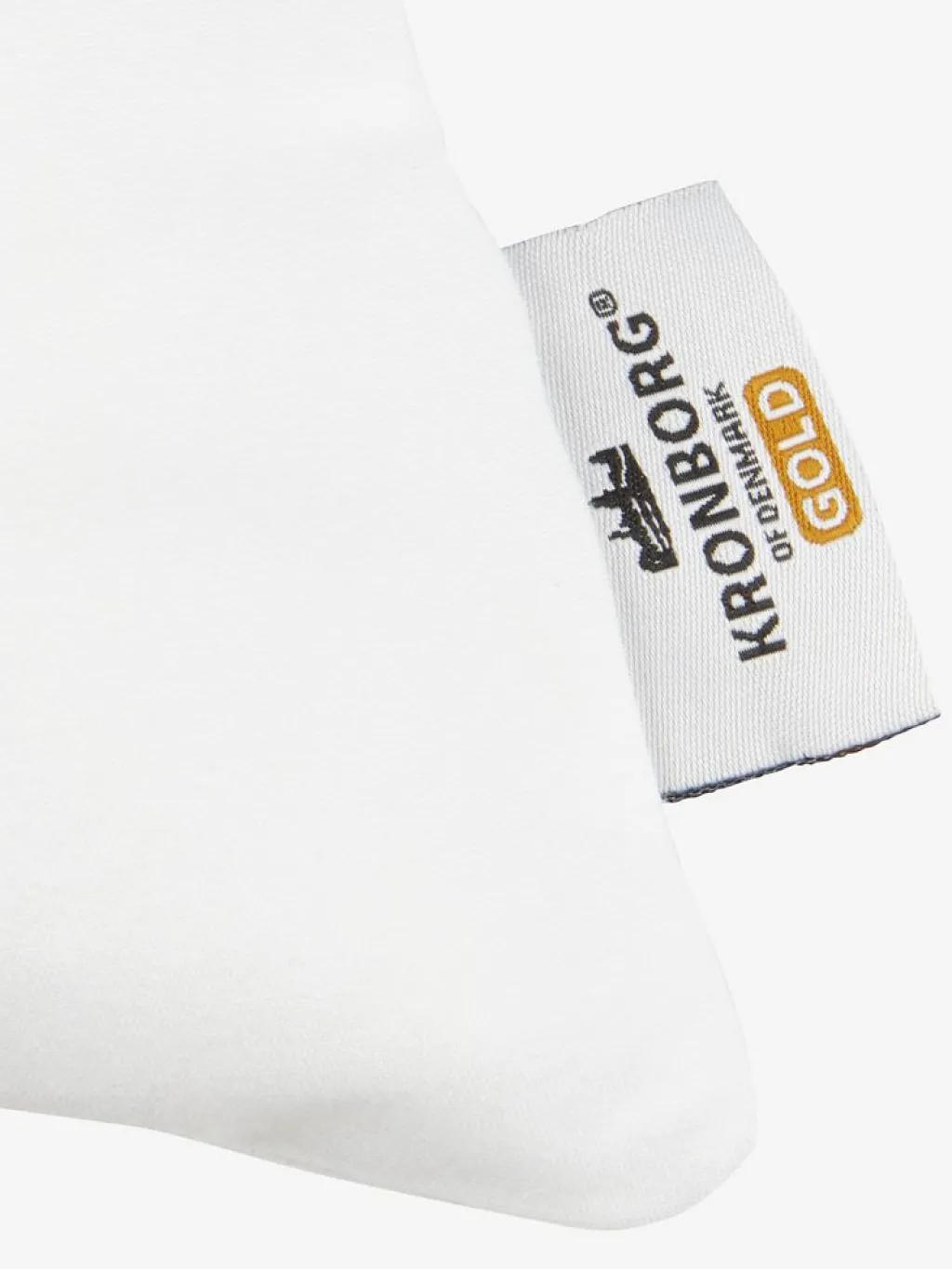 Fundas De Almohada>KRONBORG GUNVORGOLDProtector de almohada GUNVOR 50x70/75 blanco